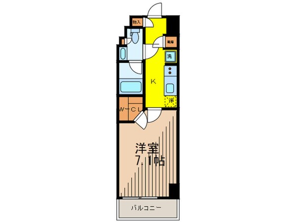 ザ・パークハビオ早稲田の物件間取画像